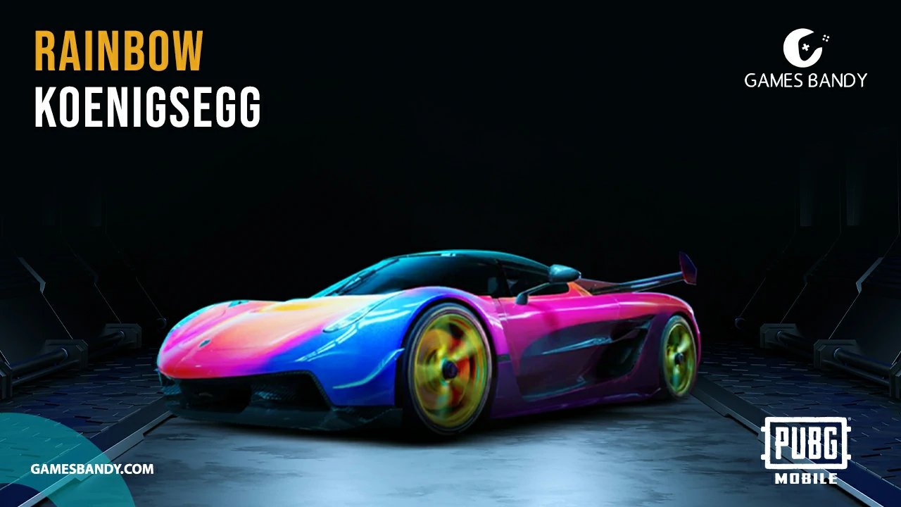 Rainbow Koenigsegg
