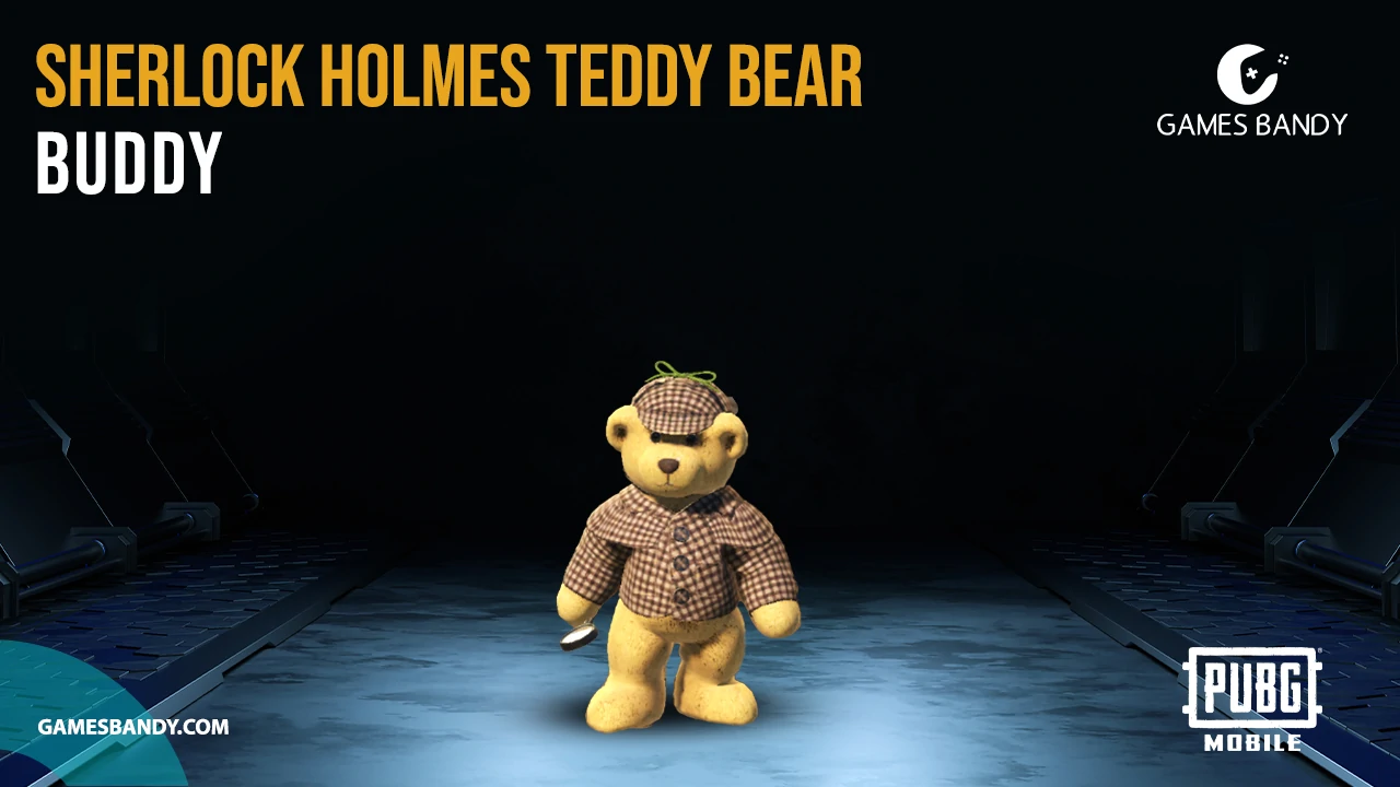 Sherlock Holmes Teddy Bear  Buddy